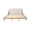 Lit plateforme tapissier Breonca (Grand lit)