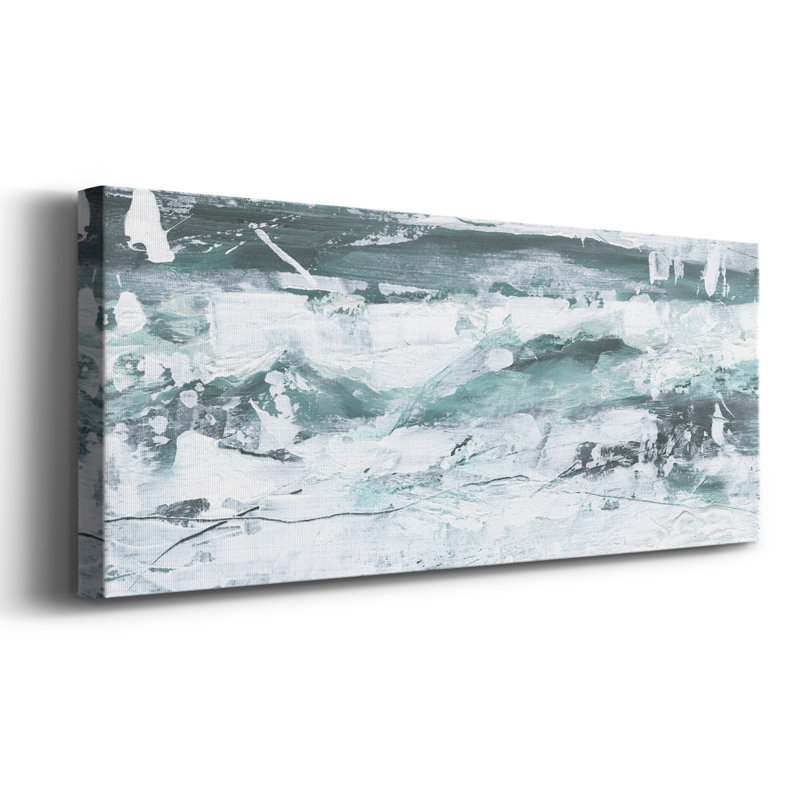 Misty Waves II sur impression sur toile, H 12 po x l 30 po x P 1,5 po