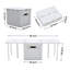 Dakota Fields Plastic Storage Tub & Tote