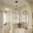 Tinslie Glass LED Semi Flush Mount
