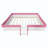 Upholstered Floor Platform Bed With Stair-1871421874-1863839072