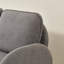 Canapé rembourré confortable avec sherpa, parfait pour le salon, les appartements et la chambre à coucher