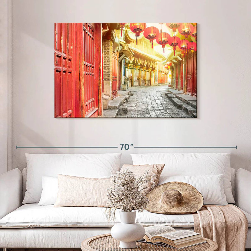 Lanternes Ravi Lijiang Street, H 30 po x l 45 po