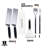 Blackstone Deluxe 6-Piece Stainless Steel Griddle Accessory Toolkit