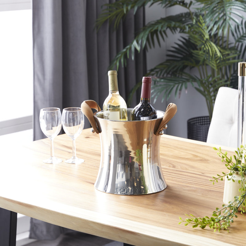 Seau à champagne en acier inoxydable Caisley