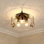 Andries Glass Flush Mount