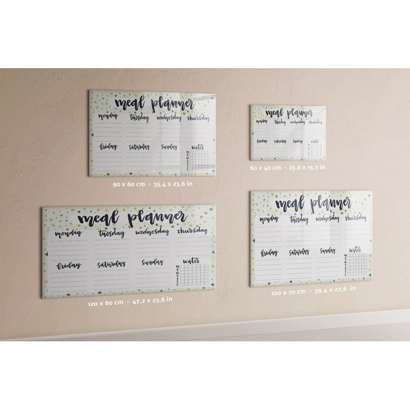 Magnetic Glass Dry Erase Board