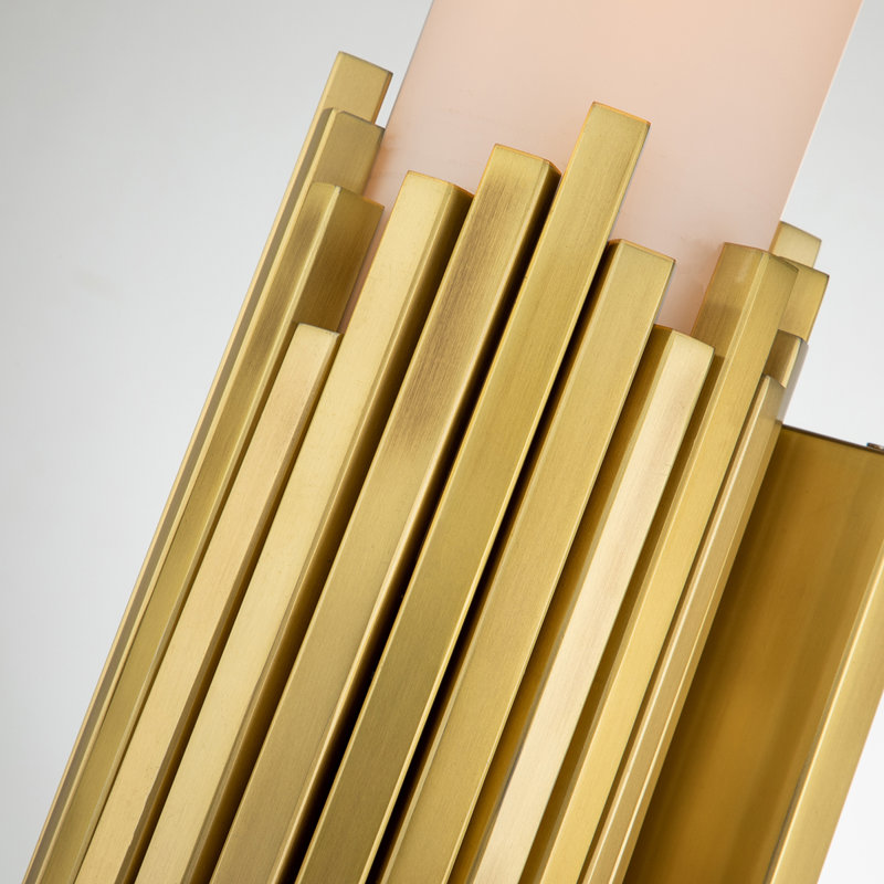 Marvel 2 - Light Bath Sconce, Aged Brass