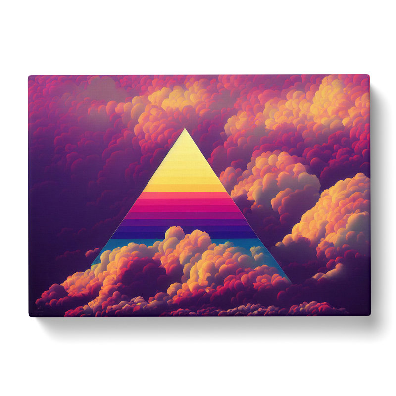 Engaging Cloudy Sky - Wrapped Canvas, 40cm H x 60cm W x 3cm D