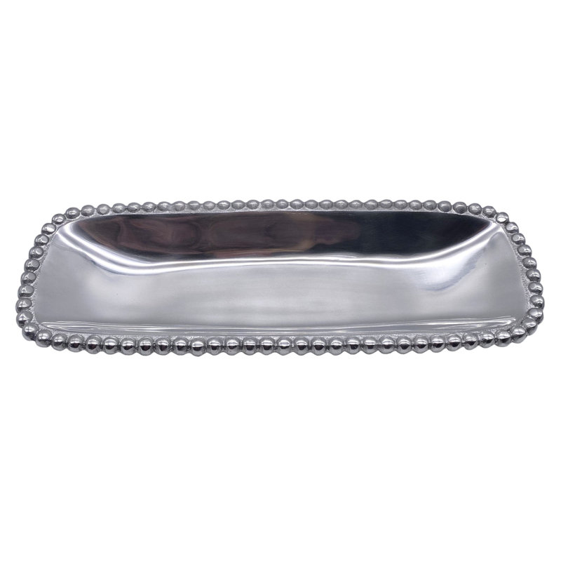 House Of Hampton® Galaviz Aluminum Platter