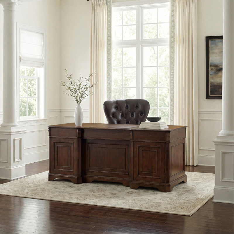 Brookhaven Solid Wood Executive Desk