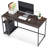 Computer Desk With Shelves, PC Laptop Table Desk with Storage