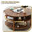 Round Coffee Table With Sliding Door-991616557
