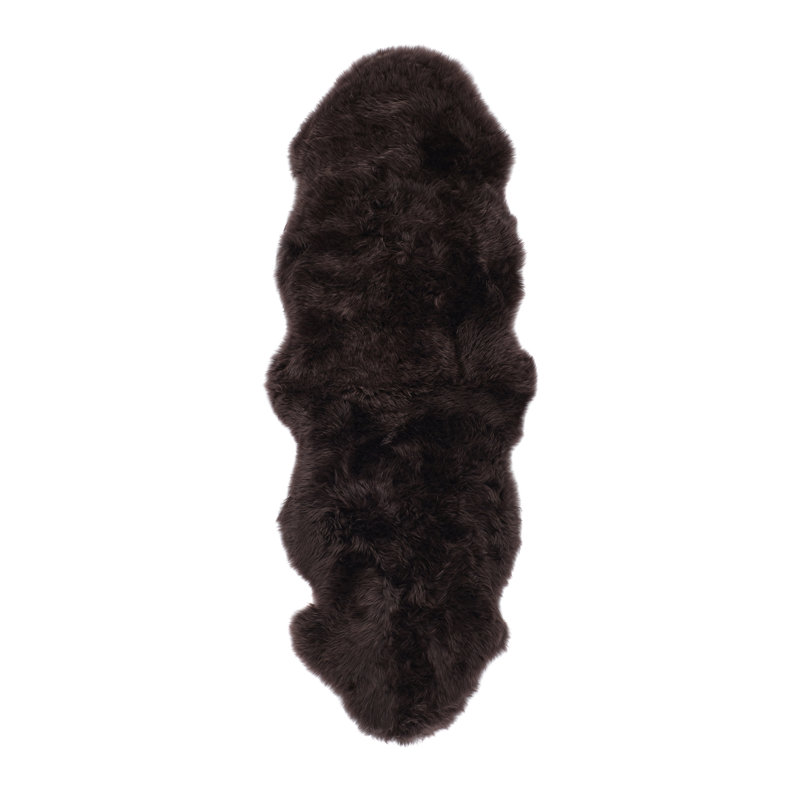 Opal Novelty Sheepskin Hand Woven Shag, Novelty 58 x 174cm