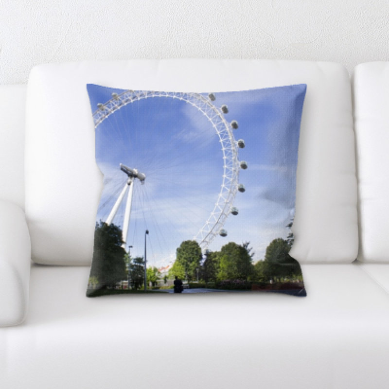 Coussin décoratif Grande roue à Londres Gumbs