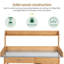 Garden Wood Potting Bench 100% Fir Wood-66346150