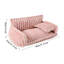 Canapé pour animal de compagnie avec housse lavable amovible, lit moelleux pour chat avec coussin pour animaux de compagnie-1578189560