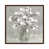 Toile avec cadre en bois brun classique est en rupture de stock