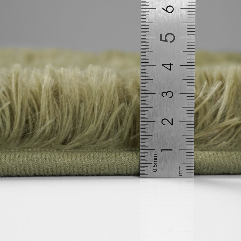 Lush Shaggy Collection Shaggy Area Rug, 50X80 cm