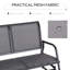 Banc oscillant d'extérieur pour 2 personnes Outsunny-86891065