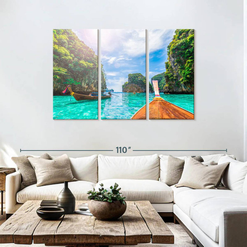 Gillard Ko Phi Phi Adventure, 48" H x 74" W