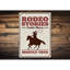 Panneau en aluminium Rodeo Stories-1451751460