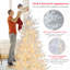 Lighted Artificial Christmas Tree