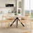 Wooden & Rattan Dining Set-1151454542