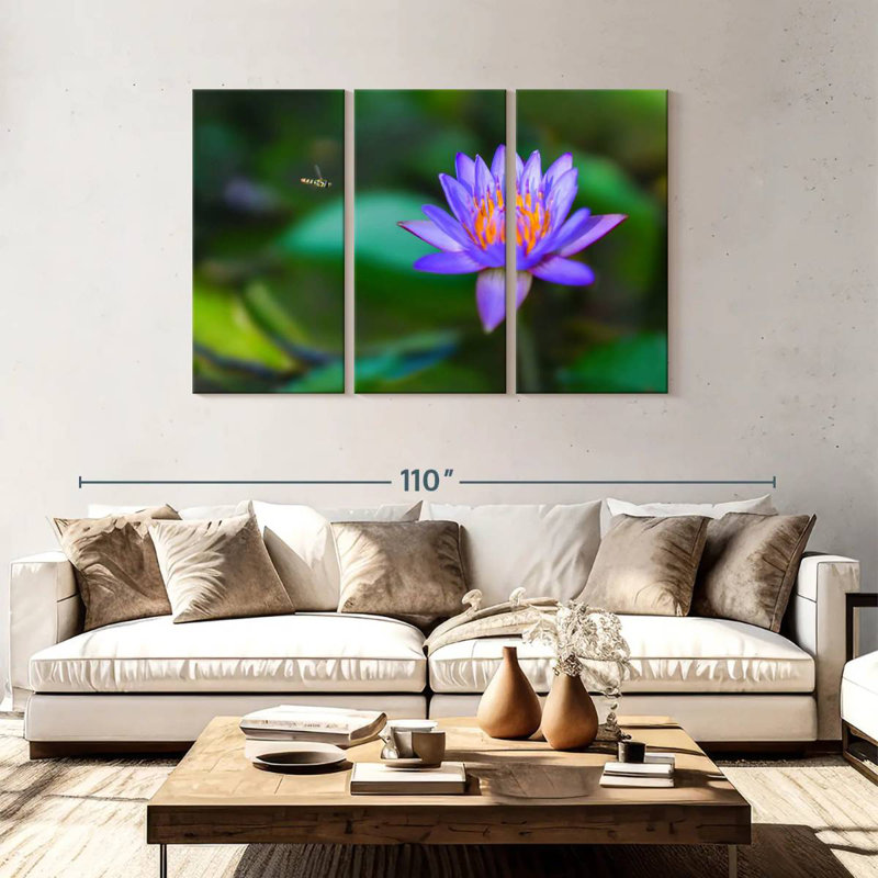 Flower, 48" H x 74" W