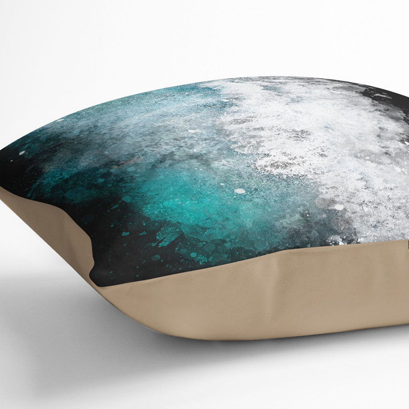 Square Cushion, Stone, 40cm H x 40cm W x 15cm D