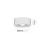 Lap Glass LED Flush Mount