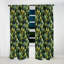 Motif vert forêt - Rideau bohémien - Velours obscurcissant - 1 panneau-107575418