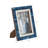 Resin and Wood Picture Frame with Glass Insert - Modern Decorative Photo Holder - MDF Border for Stylish Artwork Display - Elegant Accent for Home Decor and Personalized Memories-90709411