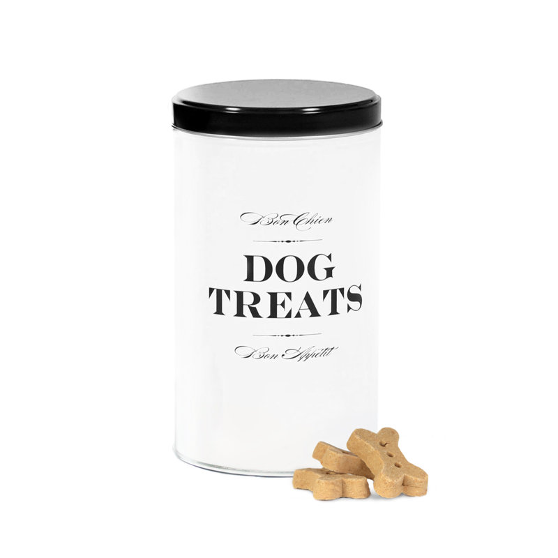 Bon Chien 1 Lb. Metal Treat Jar