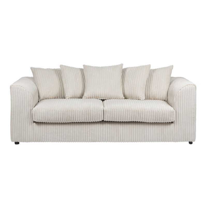 Moana 3 Seater Sofa, Cream