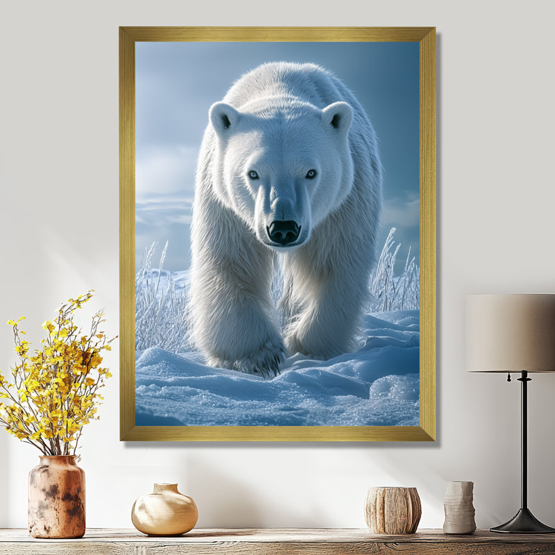 Emsworth - animaux, impressions sur toile, H 20 po x l 12 po, Reproduction encadrée d'une seule photo, Doré