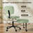 Ergonomic Cross-Legged Swivel Office Chair-387604338