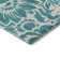 Premium Machine Washable Cerrito AMF551 Teal 5' x 7'6" Rug