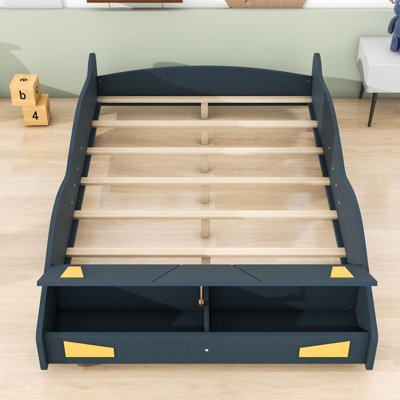 Jaqui Full Cars Bed by Trinx