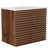 Wall-mount Walnut  Bathroom Vanity With Sink-116677103