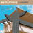 Outdoor Aluminum Retractable Pergola with Canopy-90611743-120785707