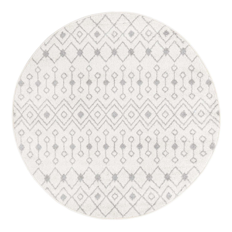 Somerville Moroccan Indoor Rug, Round 5'3"