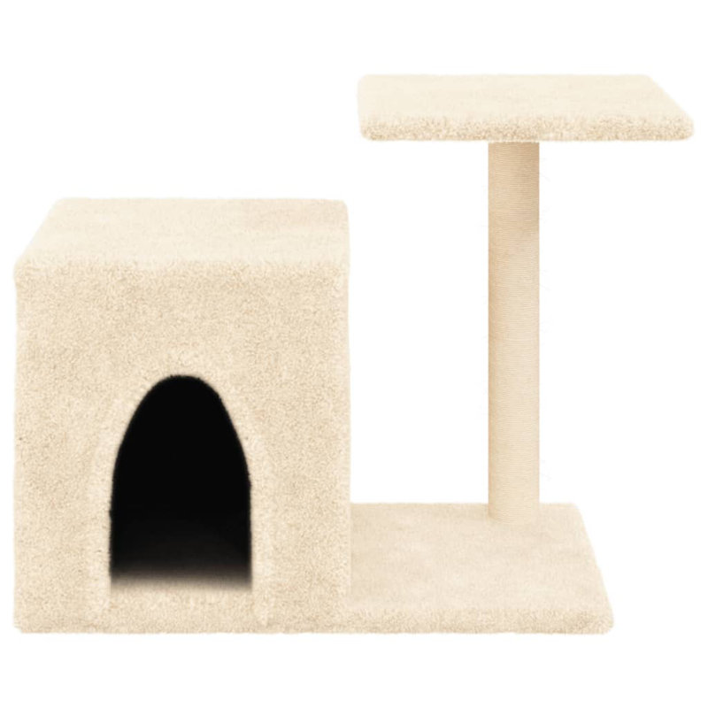 50.5cm H Cat Tree, Cream
