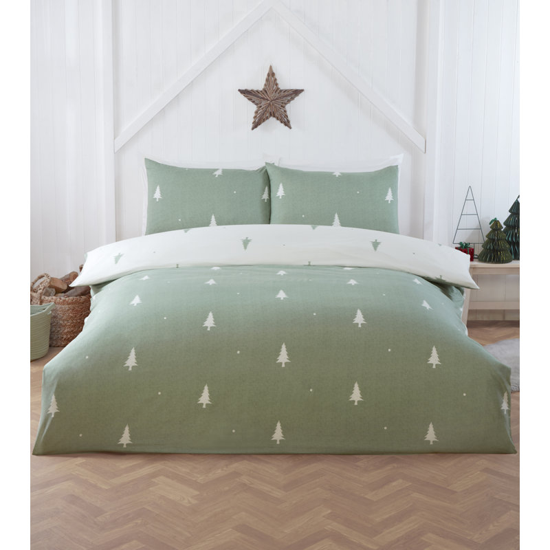 Polyester Geometric Duvet Cover Set with Pillowcases Included, 3, Double Duvet Cover + 2 Standard Pillowcases