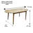 Natural Dining Table