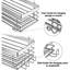 Apte Adhesive Stainless Steel Shower Caddy