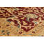 Tapis zone en laine rouge/brune 8 pi x 10 pi 2 po one-of-kind à la main-noué la 2010 pako Arabelle