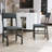 Foldable 5-Piece Dining Table Set Extendable Wood Top-918190849