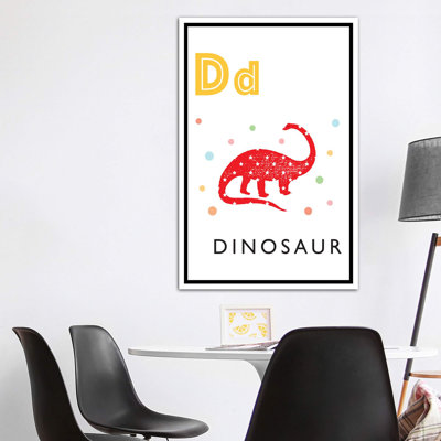 Alphabet Flash Cartes D - impression d'art graphique
