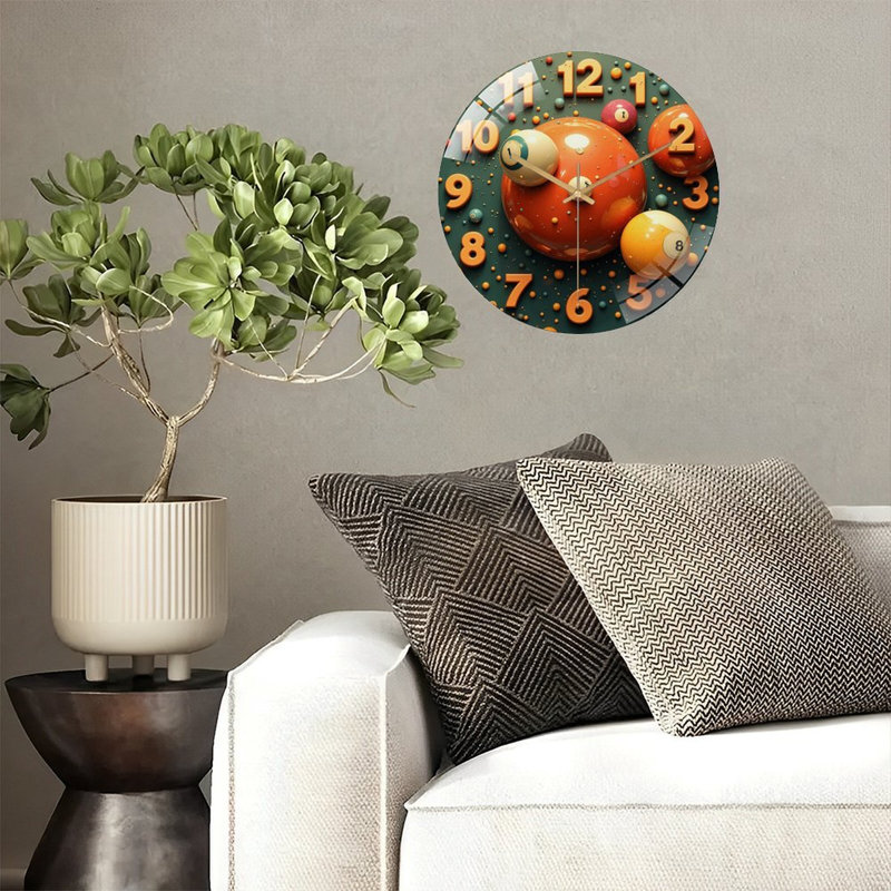 Horloge murale 12 po